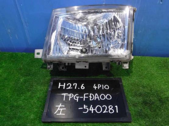 ヘッドライト（左）　三菱ふそう　キャンター　TPG-FDA00　[P26953]