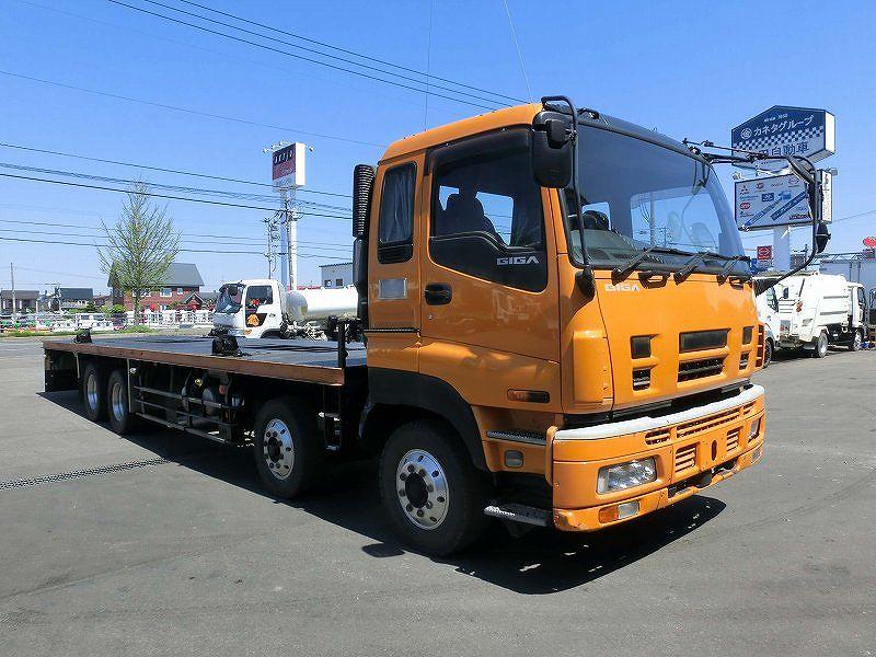 いすゞ ギガ 平ボディ コンテナ積 Pkg Cyj77w8 B 中古トラック販売のカネタグループ
