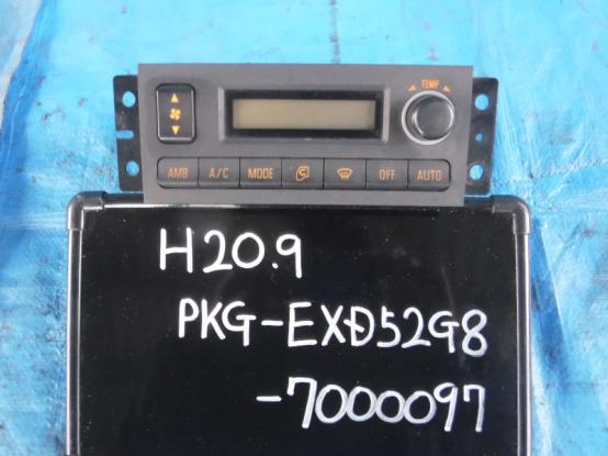 エアコンパネル　いすゞ　ギガ　PDG-EXD52G8　[P18157]
