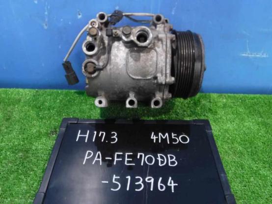 エアコンコンプレッサー　三菱ふそう　キャンター　PA-FE70DB　[P26467]