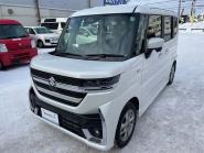 中古車 スズキ　スペーシアカスタム　４ＷＤ　ＨＹＢＲＩＤ　ＸＳ